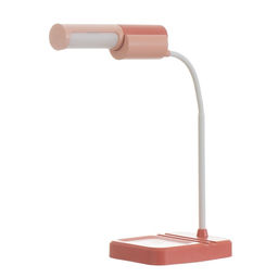 Настольная лампа «Лансер» LED 3.5 Вт USB АКБ красно-розовый 11×15×45 см RISALUX