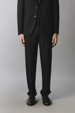 WOOL SUIT TROUSERS - Zara фото 17