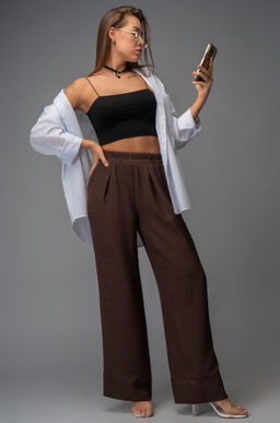 Женские льняные брюки Happyfox - Happy fox фото 9