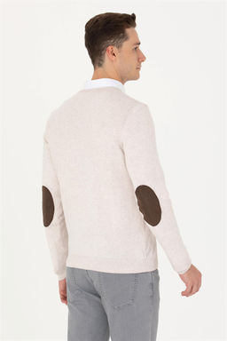 U. S. Polo Assn Мужской базовый свитер из каменного меланжа - U.s. polo assn фото 12