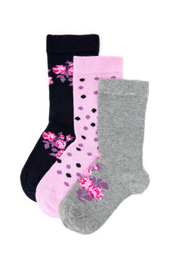 Комплект из трех носков для девочек