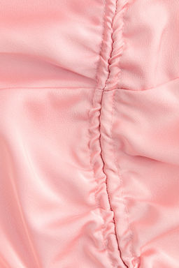 Vestido de sat?n con cord?n de ajuste - H&m фото 7