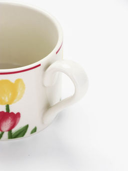 Подарочный набор «С 8 марта»: чайная пара, чай чёрный