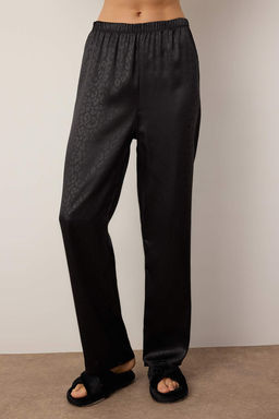 Beyaz Zebra Desenli Saten Dokuma Pijama Tak?m? THMAW24PT00001 - Trendyolmilla фото 14