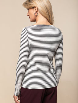 VILATTE / Джемпер из премиального хлопка с эластаном  фото 3