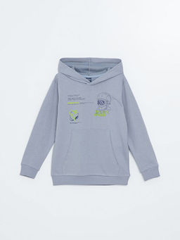 Kap??onlu Erkek ?ocuk Sweatshirt
