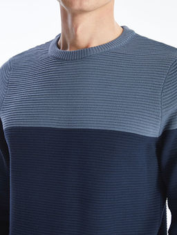 Bisiklet Yaka Erkek Triko Kazak