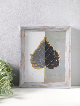 Фоторамка пластик 20х25 см "Прованс" серо-голубой 29х23,7х3 см