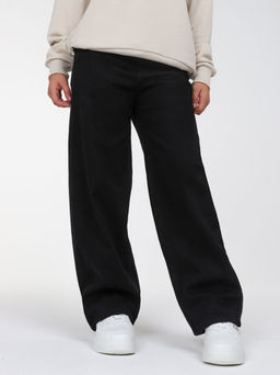 Джинсы-багги утеплённые для девочек - СИНЯЯ МОДА фото 14