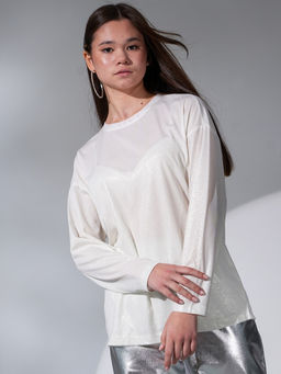 Блузка белый 254261921 - Nota bene фото 2