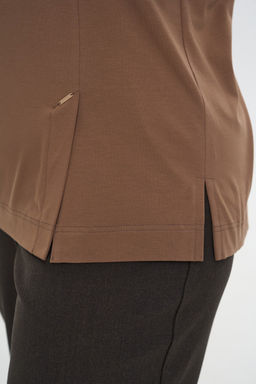 Лонгслив Брау коричневый - Intikoma фото 24