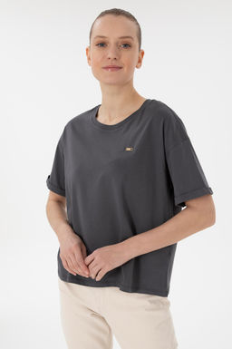 Kad_n Antrasit Ti__rt Sepette S_rpriz _ndirim