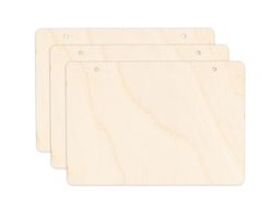 Заготовка для декорирования Mr. Carving ВД-725 Набор табличек фанера 0.3 см 3 шт Овальные (12.5см)  фото 7