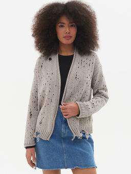 Кардиган л1342 бежевый - Стим фото 21