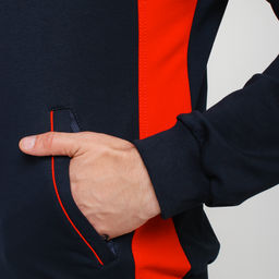 RODOS Спортивный костюм мужской весна/лето М-187 Синий/Меланж  фото 20