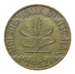 10 пфеннигов 1982 года F Германия