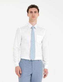 Beyaz Regular Fit Uzun Kollu Klasik G_mlek - Pierre cardin фото 10