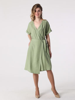 25208 Комбинезон оливковый