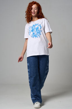 Футболка унисекс Натали кулирка  фото 45