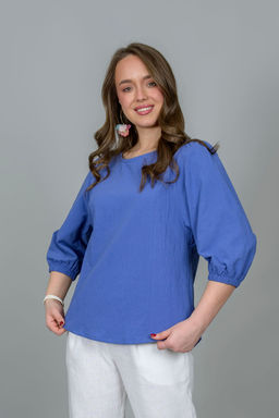 Блуза хлопок крэш жатка