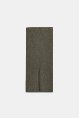 RIBBED MIDI SKIRT - Zara фото 4