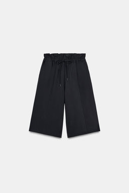 BERMUDA VOLANTE CINTURA / Marino oscuro - Zara фото 6