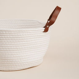 Корзина для хранения SL Home Луиза, плетёная, ручной работы, 333316 см, белая - Sima-land home фото 3