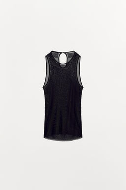 TOP WITH BEADING - Zara фото 7