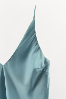 STRAPPY SATIN TOP - Zara фото 11