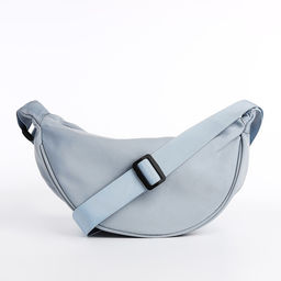 Сумка молодёжная на молнии, цвет голубой - Simaland фото 5