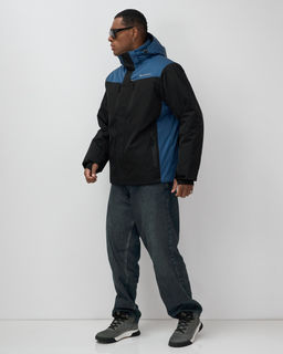 Горнолыжная куртка мужская зимняя черного цвета 7611Ch - Mtforce фото 15