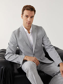 Dar Kal?p Erkek Blazer Ceket