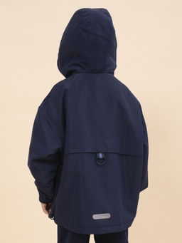 PELICAN, ветровка для мальчиков, Темно-синий  фото 4