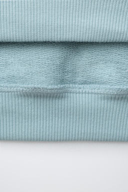 SUDADERA CAPUCHA ESTAMPADO SURF / Azul cielo - Zara фото 4