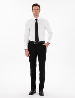Beyaz Slim Fit Pamuklu Klasik G_mlek - Cacharel фото 4
