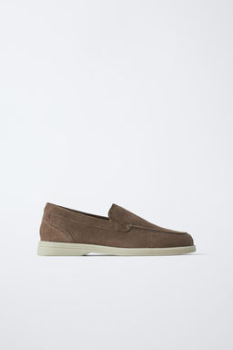 SPLIT SUEDE DECK SHOES - Zara фото 2