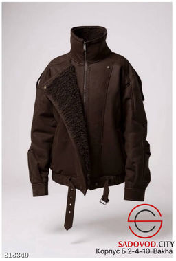 Зимняя куртка-авиатор женская - Bruno фото 3