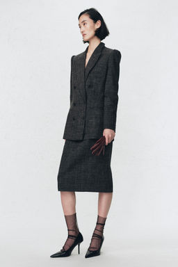 DOUBLE-BREASTED BLAZER WITH WOOL SOSHIOTSUKI X ZARA  фото 2