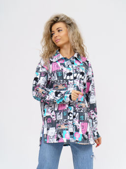 942 Туника-Рубашка "Аниме"