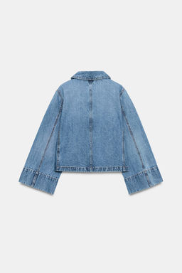 CAZADORA Z1975 DENIM CORTA / Azul medio - Zara фото 7