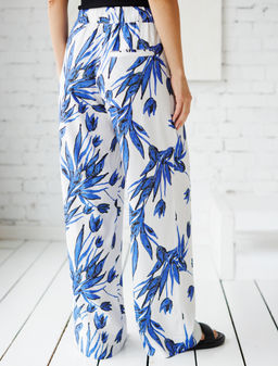 VILATTE / Брюки из вискозы с лиоцеллом  фото 4