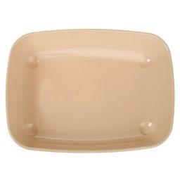 Туалет округлый без сетки 33,5 х 25 х 6 см, бежевый - Simaland фото 2