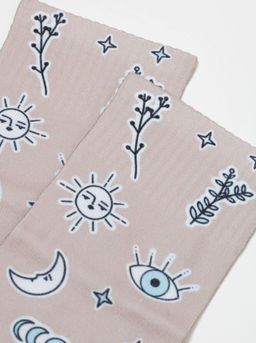 Цена за 2 пары. Носки Классические CONTE Носки женские FANTASY бежевый - Conte elegant фото 16