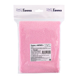 Ткань Gamma Флис ФАСОВКА FG-001 100% полиэстер 50 х 50 см