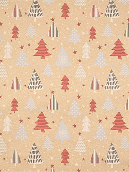 Набор упаковочной бумаги «Новогодняя», 4 листа, 70 × 100 см