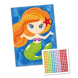 Набор для творчества. Рисунок из страз «Рыжая русалка»