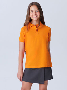 Polo Yaka K?z ?ocuk Ti??rt