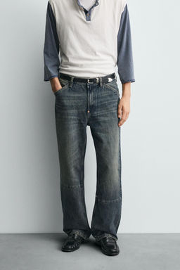 RELAXED FIT JEANS - Zara фото 2