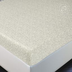 Простыня на резинке "Ажур кремовый" 180х200х20/1 шт. - 180х200х20 Трикотаж Простыня