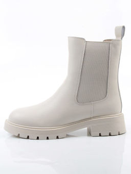 04-PAT177-2Z MILK Ботинки зимние женские (натуральная кожа, 100% шерсть)